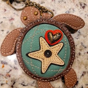 Chala turtle coin Keychain